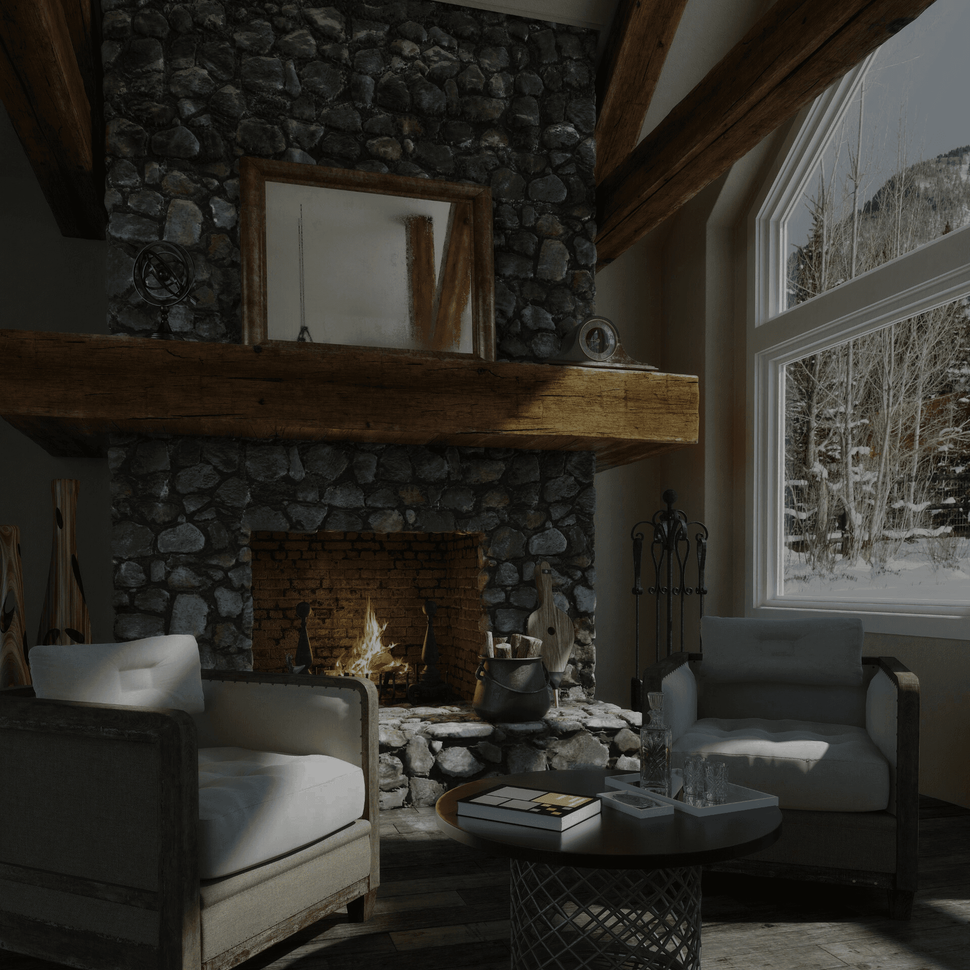 Fireplace Mantel Hero